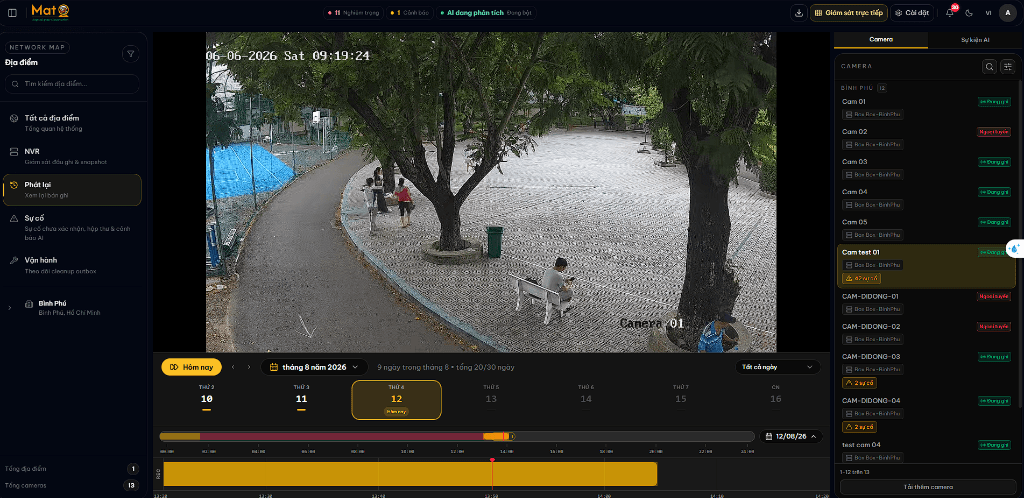 MatO App - Giám sát trực tiếp camera